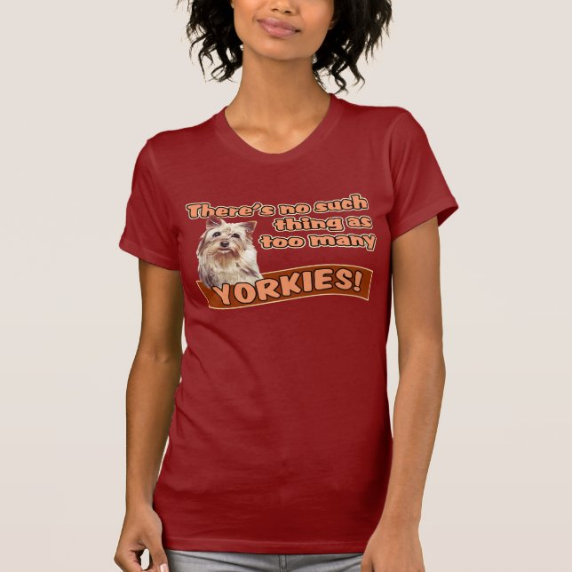 YORKSHIRE-TERRIER T-Shirt (Vorderseite)