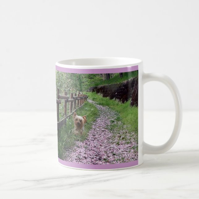 Yorkshire-Terrier-Tassen-Mama Kaffeetasse (Rechts)