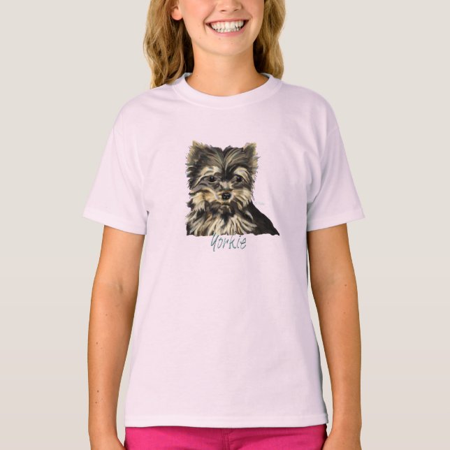 Yorkshire Terrier tee (Vorderseite)
