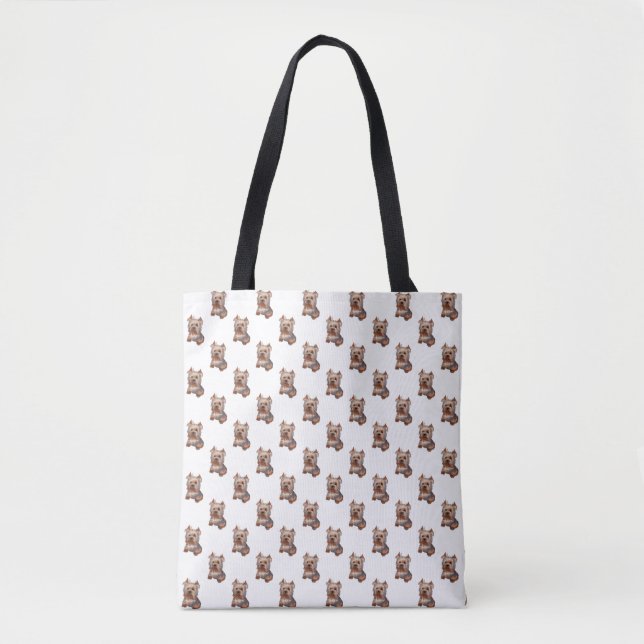 Yorkshire Terrier Tote Bag Tasche (Vorderseite)