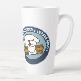 Yorkshire Terrier und Lhasa Apso Milchtasse