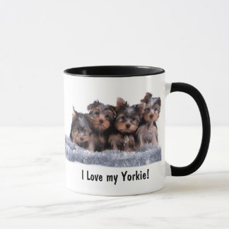 Yorkshire-Terrier-Welpen-Tasse Tasse