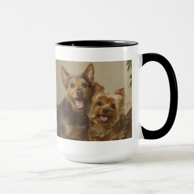 Yorkshire-Terrier-Wunder-Tasse Tasse (Rechts)