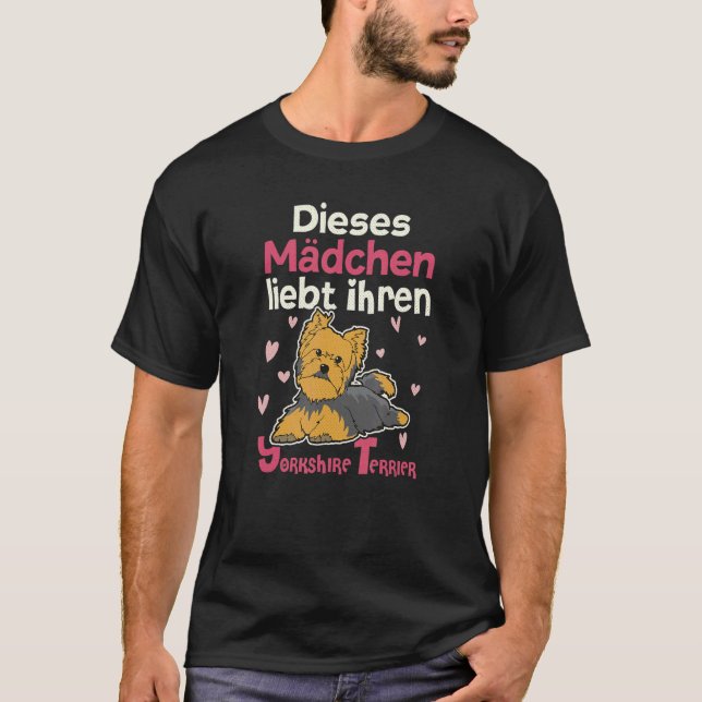 Yorkshire Terrier Yorkie Dog Breeders Dog Owner Sa T-Shirt (Vorderseite)