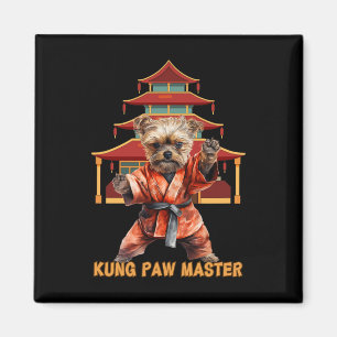Yorkshire Terrier Yorkie Karate Martial Arts Lusti Magnet