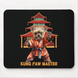 Yorkshire Terrier Yorkie Karate Martial Arts Lusti Mousepad