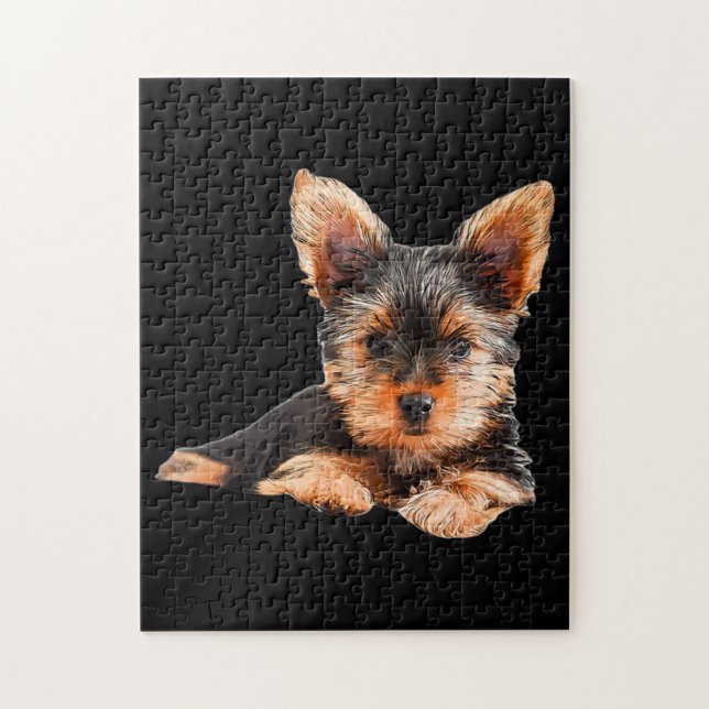 Yorkshire Terrier Yorkie Puppy Dog (Vertikal)
