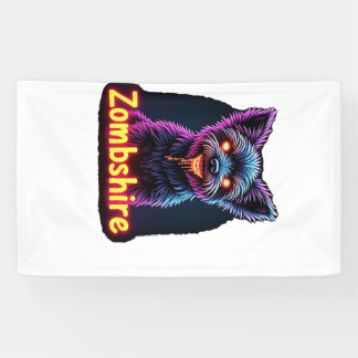 Yorkshire Terrier Yorkie Zombie Hund Halloween Übe Banner