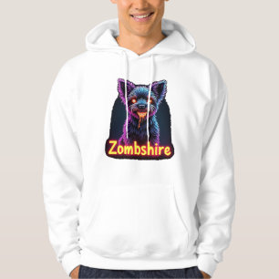 Yorkshire Terrier Yorkie Zombie Hund Halloween Übe Hoodie