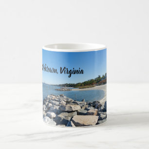 Yorktown Beach in Virginia Kaffeetasse