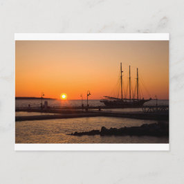 Yorktown Beach Sunrise Postkarte