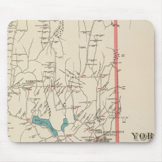 Yorktown NY Mousepad (Vorne)