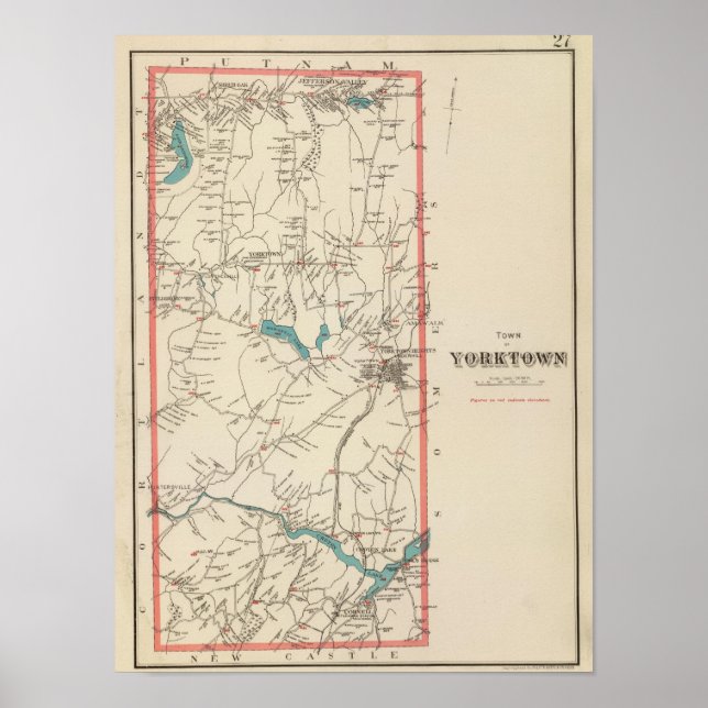 Yorktown NY Poster (Vorne)