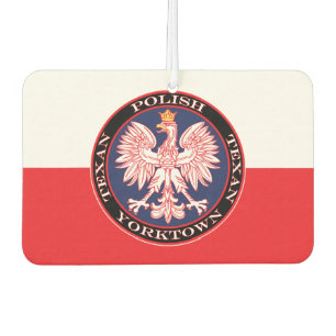 Yorktown Round Polish Texan Autolufterfrischer