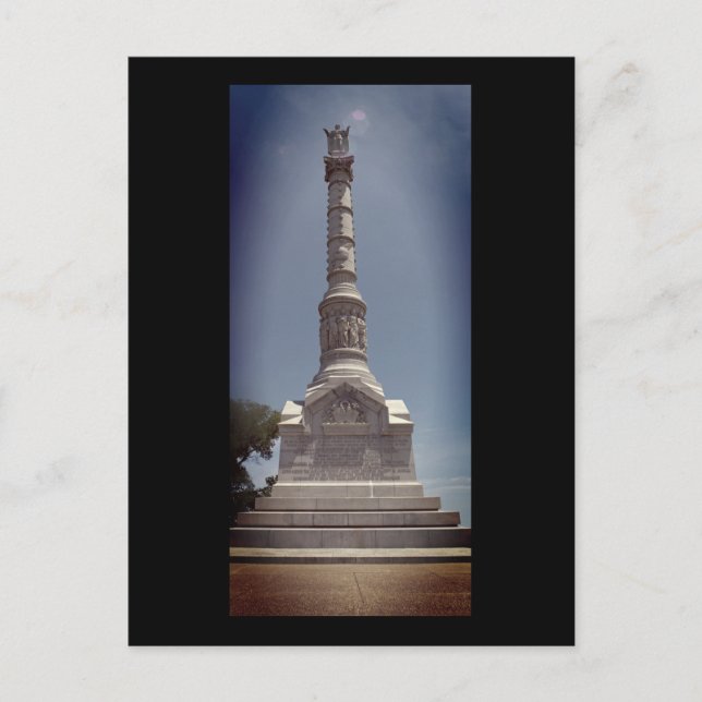 Yorktown-Siegesdenkmal Postkarte (Vorderseite)