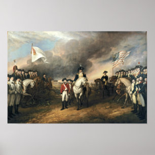 Yorktown Surrender von John Trumbull Poster