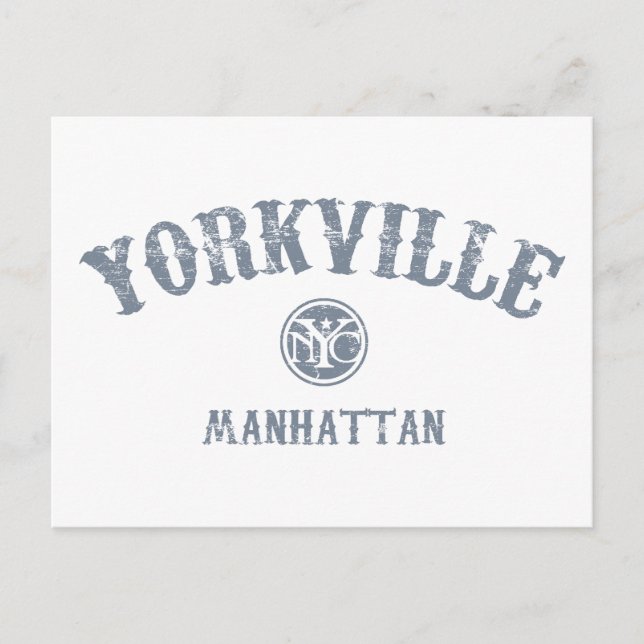 Yorkville Postkarte (Vorderseite)