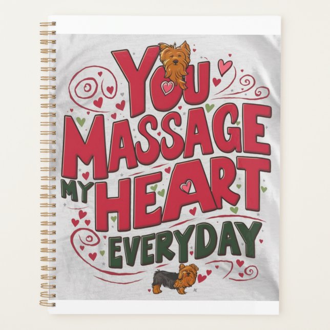 Yorky-Herzmassage Planer (Vorderseite)