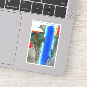 Yoro Waterfall in Mino Province Aufkleber