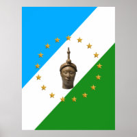Yoruba-Flagge | Oduwa | Yoruba Nation