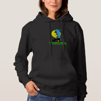 Yoruba-Mädchen Hübsches Nigerianisches Mädchen aus Hoodie