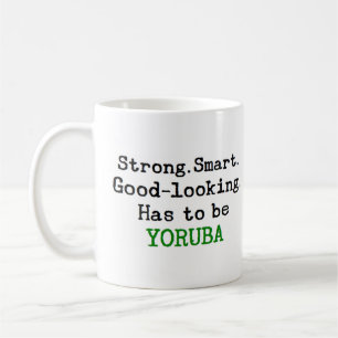 Yoruba stark kaffeetasse
