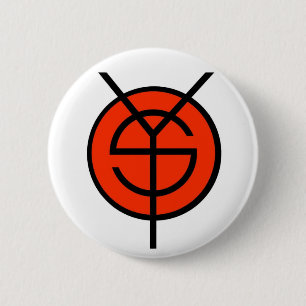 YOS Weißknopf Button