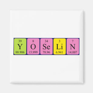 Yoselin Periodenmagnet Magnet
