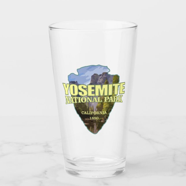 Yosemit (Pfeilspitzen) Glas (Vorderseite)