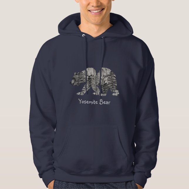 Yosemite Bear Hoodie (Vorderseite)