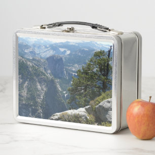 Yosemite-Bergansicht im Yosemite-Nationalpark Metall Brotdose