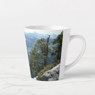 Yosemite-Bergansicht im Yosemite-Nationalpark Milchtasse