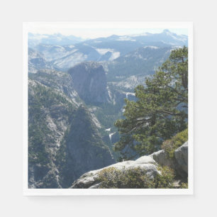 Yosemite-Bergblick im Yosemite-Nationalpark Serviette