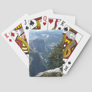 Yosemite-Bergblick im Yosemite-Nationalpark Spielkarten