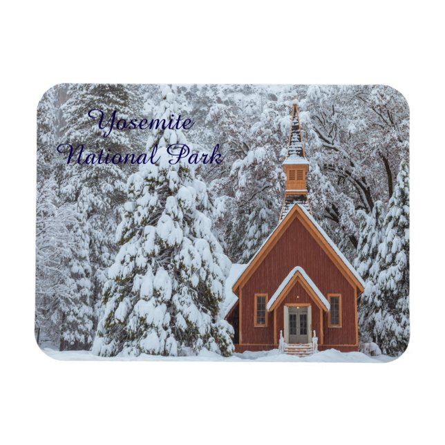 Yosemite Chapel Magnet (Horizontal)