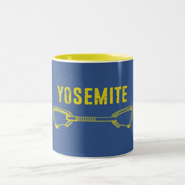 Yosemite Climbing Quickdrag Zweifarbige Tasse (Mittel)