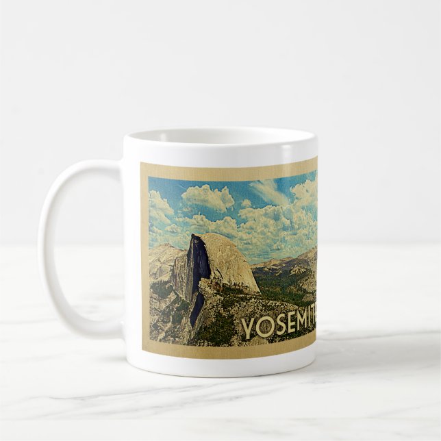 Yosemite Coffee Tasse Vintage Travel (Links)