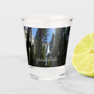 Yosemite Falls and Woods Landscape Fotografy Schnapsglas