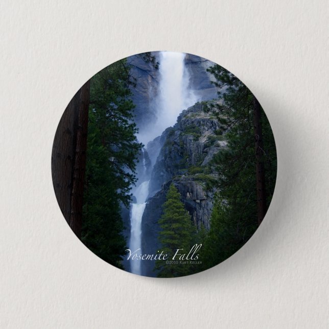 Yosemite Falls Button (Vorderseite)