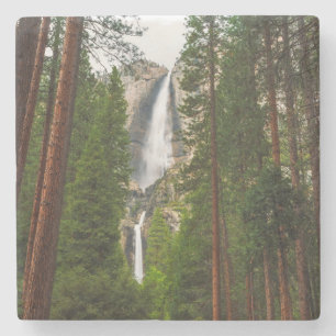 Yosemite Falls durch den Wald Steinuntersetzer
