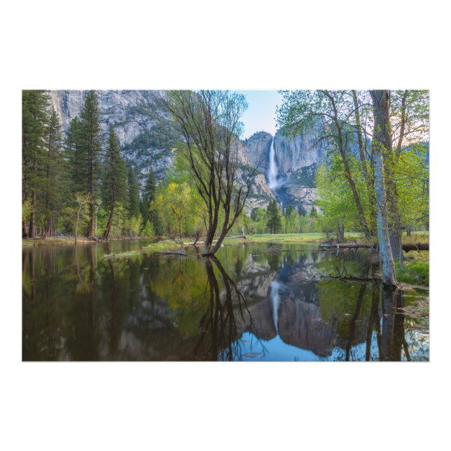 Yosemite Falls Fotodruck (Vorne)