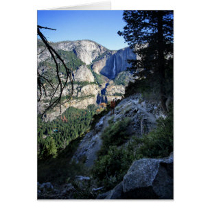Yosemite Falls from Four Mile Trail - Yosemite