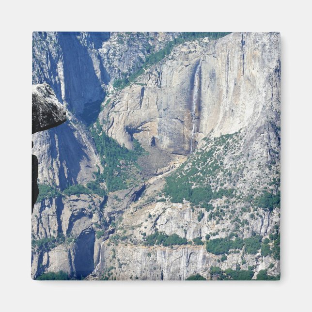 Yosemite Falls from Glacier Point, CA Magnet (Vorne)