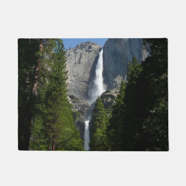 Yosemite Falls II aus dem Yosemite Nationalpark Fußmatte (Vorderseite)