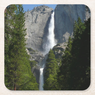 Yosemite Falls II aus dem Yosemite Nationalpark Rechteckiger Pappuntersetzer