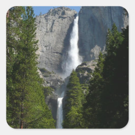 Yosemite Falls II aus dem Yosemite Nationalpark Runder Aufkleber