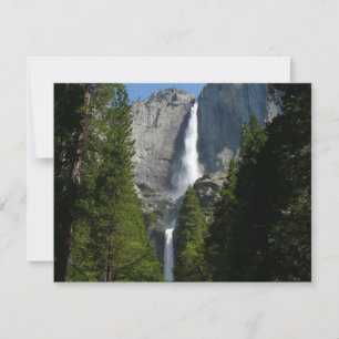 Yosemite Falls II vom Yosemite-Nationalpark Karte