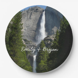 Yosemite Falls II vom Yosemite-Nationalpark Pappteller