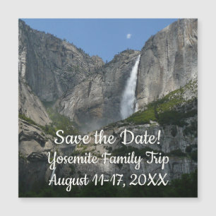 Yosemite Falls III aus dem Yosemite National Park Magnetkarte