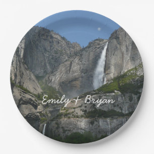 Yosemite Falls III aus dem Yosemite National Park Pappteller